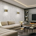 thumbnail image 5 of WAC Lighting Pocket 7" 1-Light LED Traditional Aluminum Wall Sconce in Brass, 5 of 6