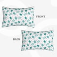 thumbnail image 2 of Lsque Sea Turtle Pattern Pillow Case – Soft & Cozy Throw Pillow Cover, Hypoallergenic Cushion Case for Sleeping Women with Envelope Closure-14"x20", 2 of 6