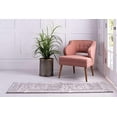 thumbnail image 5 of Unique Loom 3145806 2 x 6 ft. Cavalli Rosso Runner Rug, Gray, 5 of 5