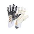 thumbnail image 4 of Tnarru Kids Goalkeeper Gloves 3D Convex Trendy Lightweight Sports Equipments Goalie Gloves for Boys Girls Football Lovers 10 size gold, 4 of 10