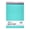 Teal, variant on Baylue Kraft Bubble Mailers 8.5x14.5, Self Seal Padded Envelopes #3, 100 Pack Bulk