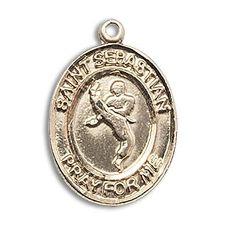 - St. Sebastian / Martial Arts Medal in 14 KT Gold Filled