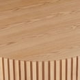 thumbnail image 6 of Kevinplus 31.49'' Round Coffee Table, Modern Handcraft Drum for Living Room, Apartment, Ash, 6 of 8