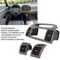thumbnail image 3 of Center Front Center Dash AC Vents  Trim Bezel Air Conditioning Outlet Grill Panel Replacement For  Camry XV30 2001 To 2006, 3 of 8