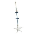 thumbnail image 4 of deevoka Wooden Starfish Wall Hanging Decor Coastal Themed Decoration for Party Favor White, 4 of 9