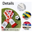 thumbnail image 5 of 1set Canada Countries scarf and Flag for football fans Horn Party Banner, Cheering Accessory- Megaphones Cheer Horns Flag Countries, Perfect for Sports Events, Football Games, 5 of 5