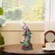 thumbnail image 3 of de pájaros de resina modernas, adorno de escultura coleccionable, estatua de pájaros emplumados para armario, mesa, decoración de , argén BLESIY Estatuilla de pájaro, 3 of 7