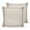 Gray, Slate, Ash, Smoke, variant on Pillow Covers 26x26 Set of 2, Rose Pink Grid Lines Throw Pillow Covers Decorative Couch Cushion Cover, Boho Minimalist Stripes Texture Beige Microfiber Soft Pillowcases for Bedroom Living Room Sofa
