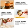 thumbnail image 4 of Orange Ecofriendly Synthetic Sauce Dishes for Kitchen with Stable Bottom and Smooth Surface 2 pcs, 4 of 9