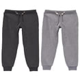 thumbnail image 1 of CHUANK Pantalon de Jogging Ajusté en Molleton pour Garçon (Lot de 2), 1 of 4