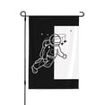 thumbnail image 1 of ZNDUO Astronaut Pattern Garden Flag, 28"x40" Double Sided Polyester Flag for Garden Farmhouse Patio Home Decor, 1 of 8