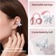 thumbnail image 2 of Auriculares inalámbricos Kinglucky inspirados en joyas con clip, rosa, 2 of 7