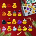 thumbnail image 3 of Calendario de Adviento navideño con cuenta regresiva de 24 días y 24 patos de goma para niños, 3 of 5