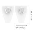 thumbnail image 2 of MasteelfCA 100pcs Mounting Brace Fixing Glass Shelf Bracket Pegs Cabinet Shelf Support Pegs, 2 of 7