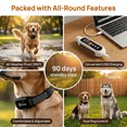 thumbnail image 5 of Honey One Electric Dog Training Collar with Remote, IPX7 Waterproof 3 Beep Vibration Shock Training Modes for All Size Dogs, 5 of 11