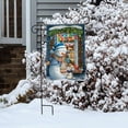 thumbnail image 4 of Briarwood Lane Christmas Window Snowman Garden Flag, 4 of 4