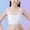 White, variant on Girls Lace Trim First Bra Wire Free Breathable Comfort School Activities Modest Coverage Light Support Starter Undergarment(Beige,12-14 Years)
