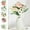 Champagne Color, variant on Artificial Flowers Fake Rose with Stems - Real Touch Foam Roses for DIY Wedding Bouquet Bridal Shower Cake Toppers Centerpiece Table Supplies Decorations