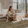 thumbnail image 4 of KUETH 2x3 Vintage Area Rugs Machine Washable Rugs for Living Room, Non Slip Flat Pile Rug with Rubber Backing, Boho Rug for Entryway Bedroom Dining Room Home Office, 4 of 12
