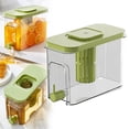 thumbnail image 2 of Drink Dispenser For Fridge 4L Gallon Drink Dispenser With Spigot | Beverage Liquid Drink Container With Filter | Water Container Fridge Beverage Dispenser For Home Restaura, 2 of 7