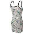 thumbnail image 6 of Ladies Elegant Sling Sleeveless Sexy Dress flowers, 6 of 6