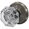 thumbnail image 3 of Schlage Custom FC21 ALX 608 ALD Alexandria Glass Knob with Alden Trim Hall-Closet and Bed-Bath Lock, Satin Brass, 3 of 7