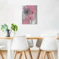 thumbnail image 2 of Teal Dandelion Canvas Wall Art Teal Grey Dandelion with Butterfly on Modern Abstract Wall Art Aesthetic Wall Decor for Living Room Bedroom Bathroom Office, Framed Ready to Hang, 2 of 7