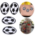 thumbnail image 6 of Football, Basketball, Rugby, Table Tennis Shapes for DIY Clothing Sewing Accessories 10PCS Sports Patch Set, 6 of 8