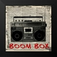 thumbnail image 2 of Greene, Taylor 12x12 Black Modern Framed Museum Art Print Titled - BOOM BOX, 2 of 5
