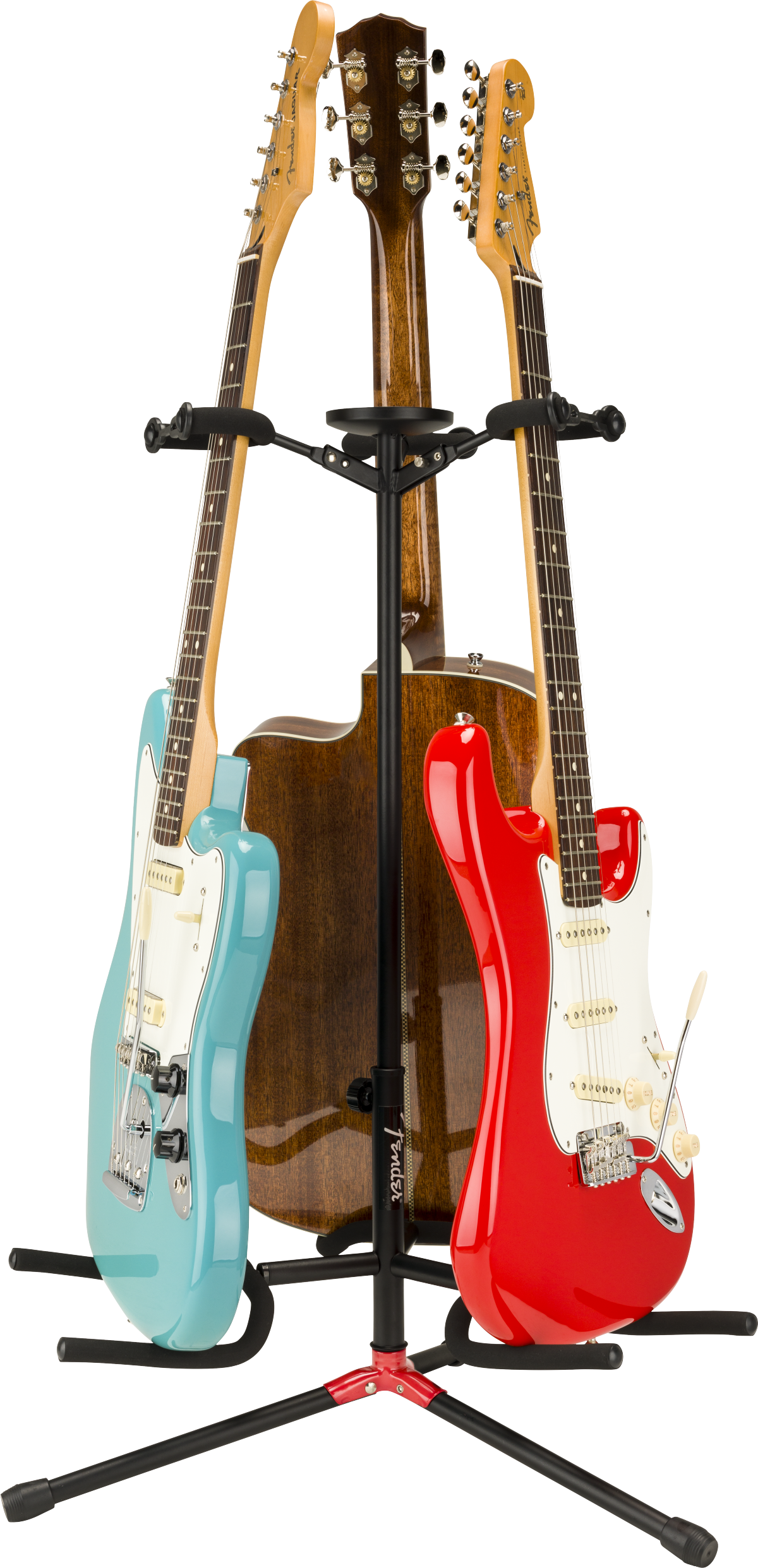 Fender Adjustable Cradle 3-Guitar Stand