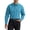 Blue Opal, variant on ® Men's and Big Men's Regular Fit Long Sleeve Western Shirt, Sizes S-5XL