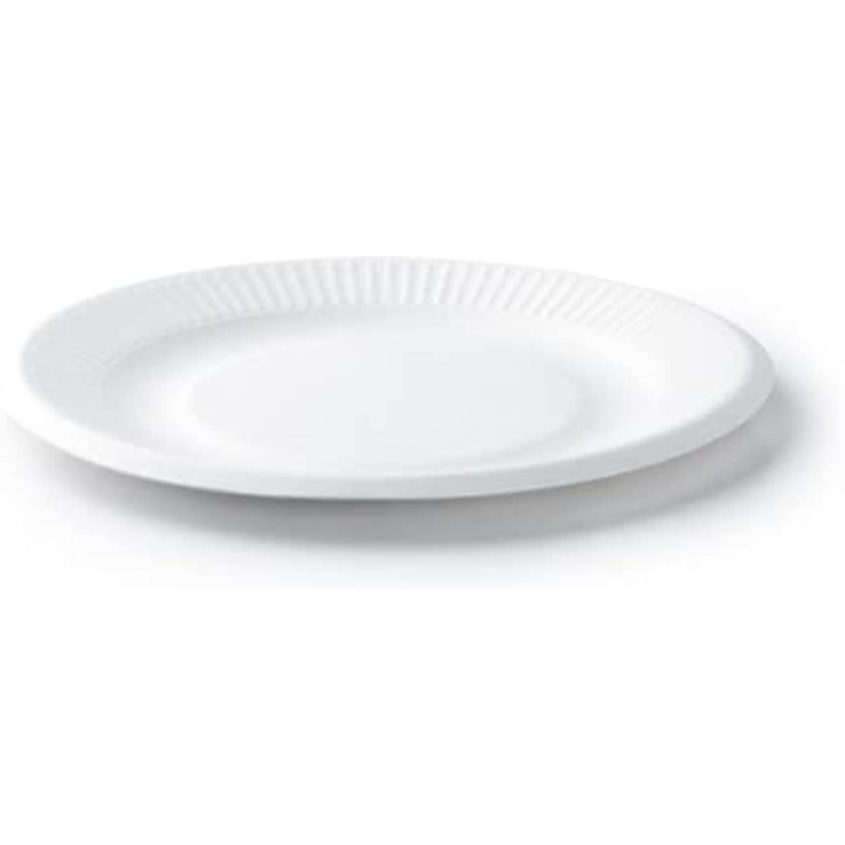  Hygloss Products 6 Uncoated White Paper Plates Bulk, 6 Inch,  1000 pack, Disposable Plates For Food, Dessert Or Crafts : Everything Else