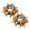 orangeA, variant on Pieces Pumpkins Maple Leaves Candle Rings Wreaths With Sunflower Fall Candle Rings Thanksgiving Day Ring Holder Mini Autumn For Wedding Door Tabletop Decoration,orangeA,2PCS,2PCS