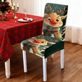 thumbnail image 1 of Fundas de tela para sillas, decoraciones navideñas, fundas elásticas para sillas de comedor, fundas lavables para sillas de cocina, decoración navideña, fundas para sillas para fiestas, decoraciones d, 1 of 6