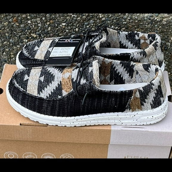 Hey Dude Wendy Aztec Shoes