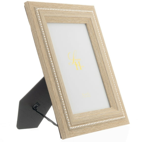 Whitmore Natural Ash-Look with Silver Bead 5x7 frame - 5x7