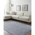 thumbnail image 6 of Hauteloom Ilona Living Room, Bedroom Area Rug - Gray, Blue, White - 7'10" x 9'10", 6 of 7
