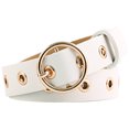 thumbnail image 1 of Unique Bargains Ceinture en Cuir à Oeillets Cloutés pour Femme, 1 of 6