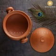 thumbnail image 3 of Swadeshi Blessings Unglazed Clay Pot For Cooking 2L With Lid | Earthen Kadai, 3 of 7
