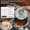 thumbnail image 5 of PADUKU 49mm Puck Screen, Reusable Coffee Filters For Espresso Portafilter Filter Basket 49mm, Espresso Screen With Coffee Spoon & Stand, Espresso Accessories, 1.7mm Thickness 150μm 316 Stainless Steel, 5 of 7