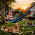 thumbnail image 2 of Outdoor amacas Garden Camping Hammock,Portable Hammock for Patio Yard Garden Backyard Porch Travel, 2 of 11