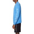 thumbnail image 3 of Spyder Men's Rash Guard T-Shirt (Blue, Small), 3 of 4