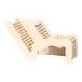 thumbnail image 4 of Cabaña escondite para hámster, Palyhouse, jaula de animales pequeños de madera, accesorios, pequeños jerbos, escalera de escalada, túnel, juguetes de , Color A Yinane escondite de hámster, 4 of 8