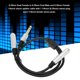 thumbnail image 4 of Cable estéreo de 1/4 de pulgada cable divisor en Y profesional de 635 mm a doble de 635 mm Resistencia a la oxidación de carcasa metálica para altavoz para micrófono, 4 of 8