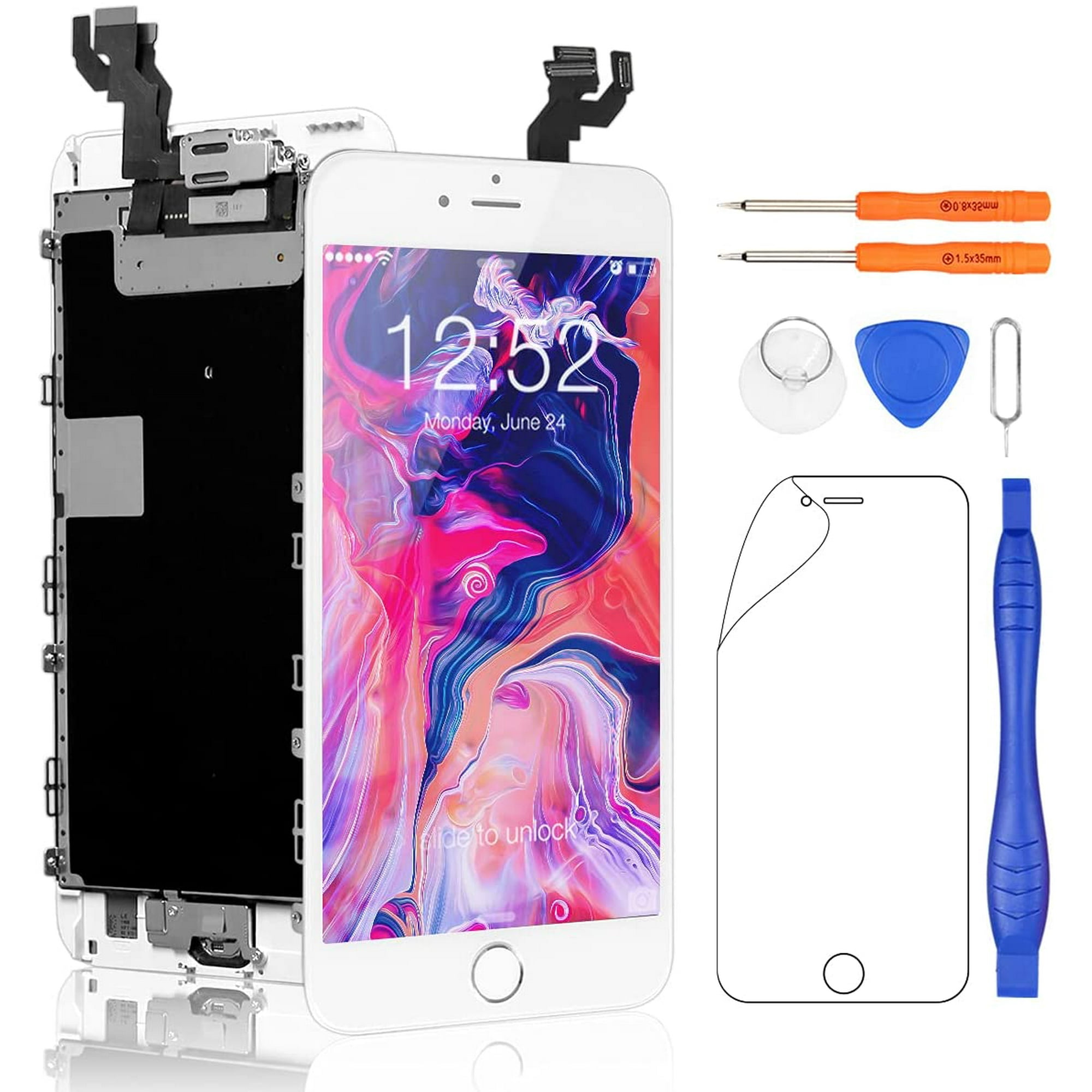Neuf IPHONE 5S Rechange LCD Et Numériseur Écran Tactile Montage Réparation - eBa