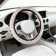thumbnail image 5 of Fluffy Wool Sheepskin Fuzzy Black Car Steering Wheel Polyester Cover for Universal Auto Steering Wheel Soft Plush, Comforting and Luxurious, Soft Texture, 5 of 6