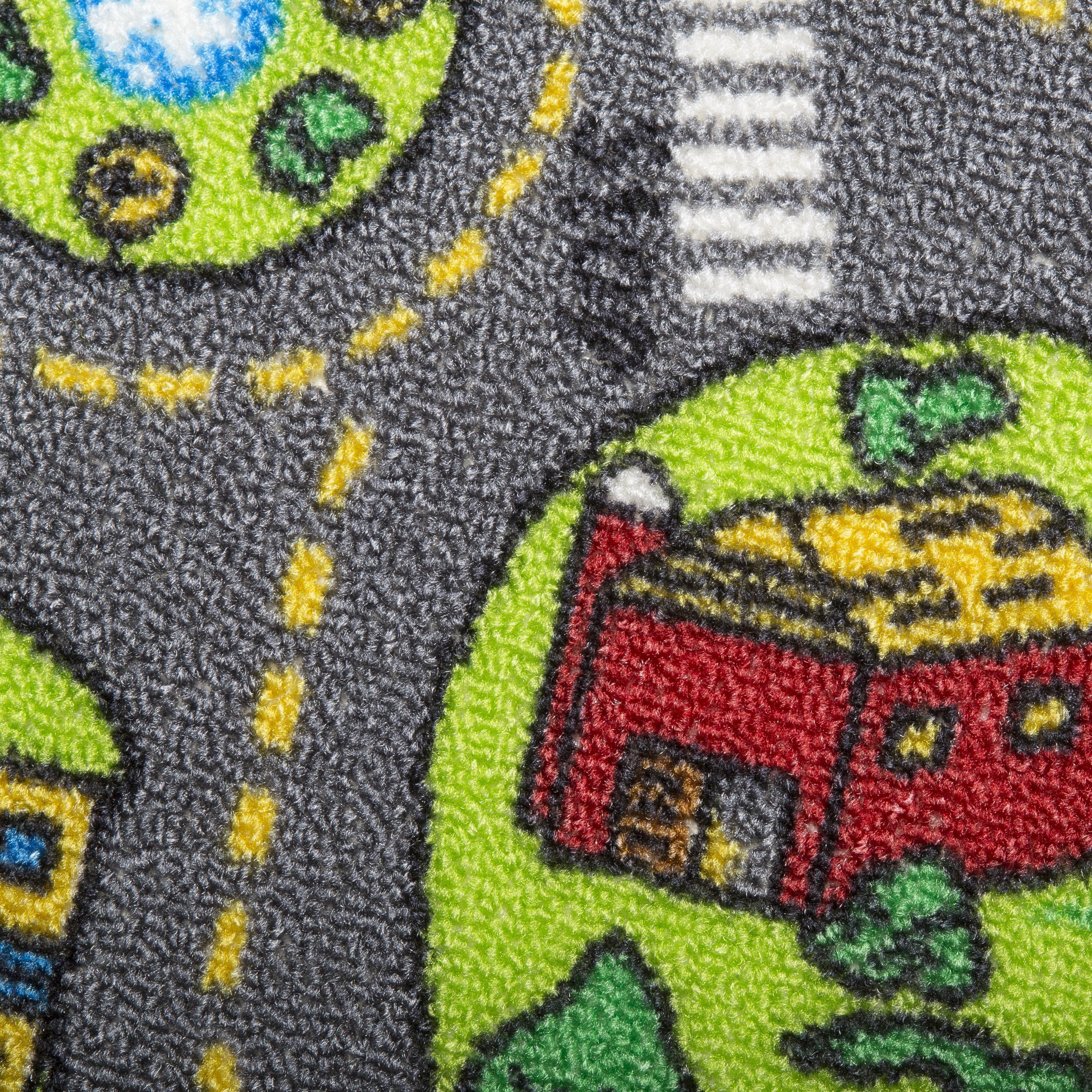 Kids Carpet Playmat Rug City Life Great, Car Rug For Kids
