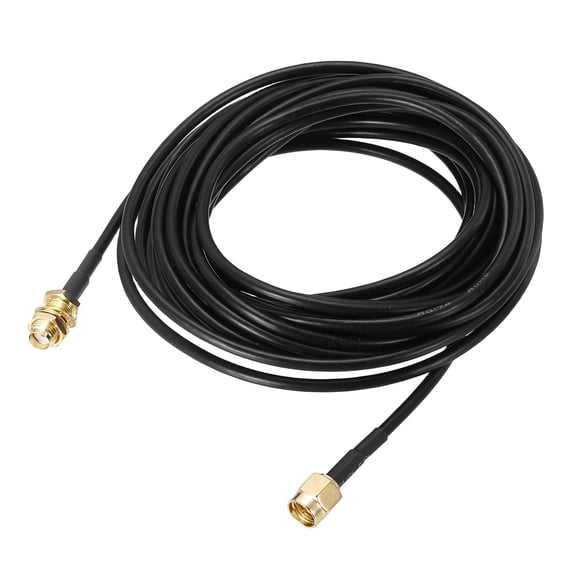 Uxcell SMA Extension Cable SMA Male to SMA Female Antenna RF Coax Cable RG174 16.4ft