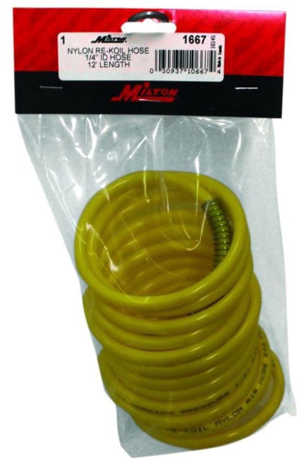 MILTON INDUSTRIES INC 1/4X12REKOIL HOSE
