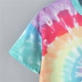 thumbnail image 1 of Vedolay Going Out Tops Girls Shirts Ruffle Flutter Short Sleeve Kids Summer Casual Comfort Tops Tee Blouse,Blue 3-4 Years, 1 of 4
